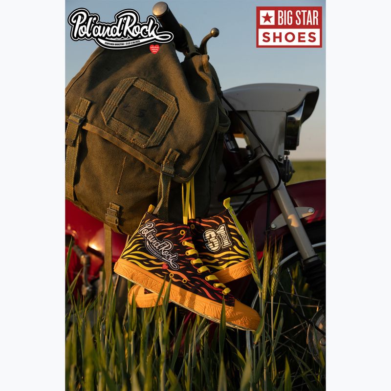 Încălțăminte pentru bărbați BIG STAR SS174503 yellow/red 17