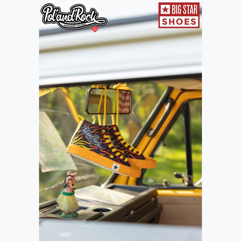 Încălțăminte pentru bărbați BIG STAR SS174503 yellow/red 18