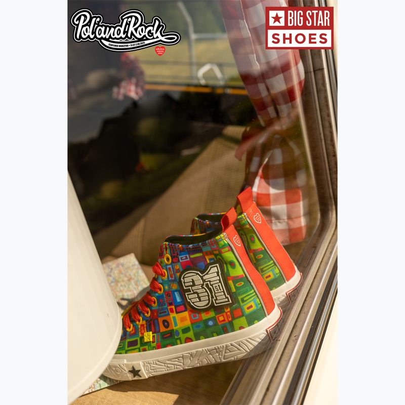 Încălțăminte pentru bărbați BIG STAR SS174504 green/yellow 18