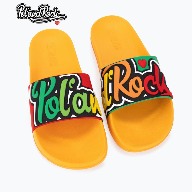 Papuci pentru bărbați BIG STAR SS174507 yellow 3
