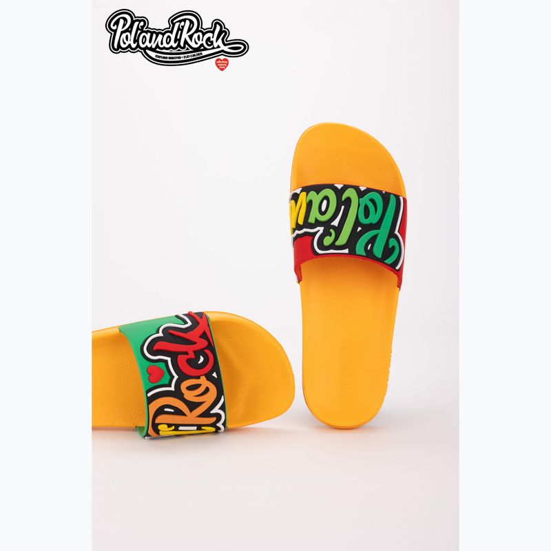 Papuci pentru bărbați BIG STAR SS174507 yellow 4