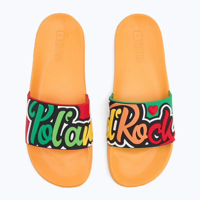 Papuci pentru bărbați BIG STAR SS174507 yellow 5