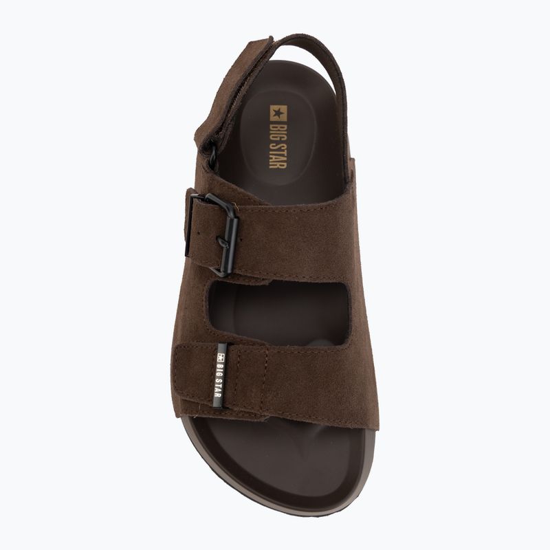 Sandale pentru femei BIG STAR TT274236 dark brown 5