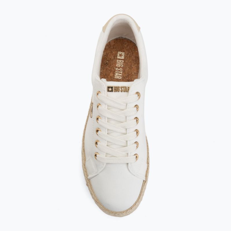 Espadrile pentru femei Big Star TT274349 white 5