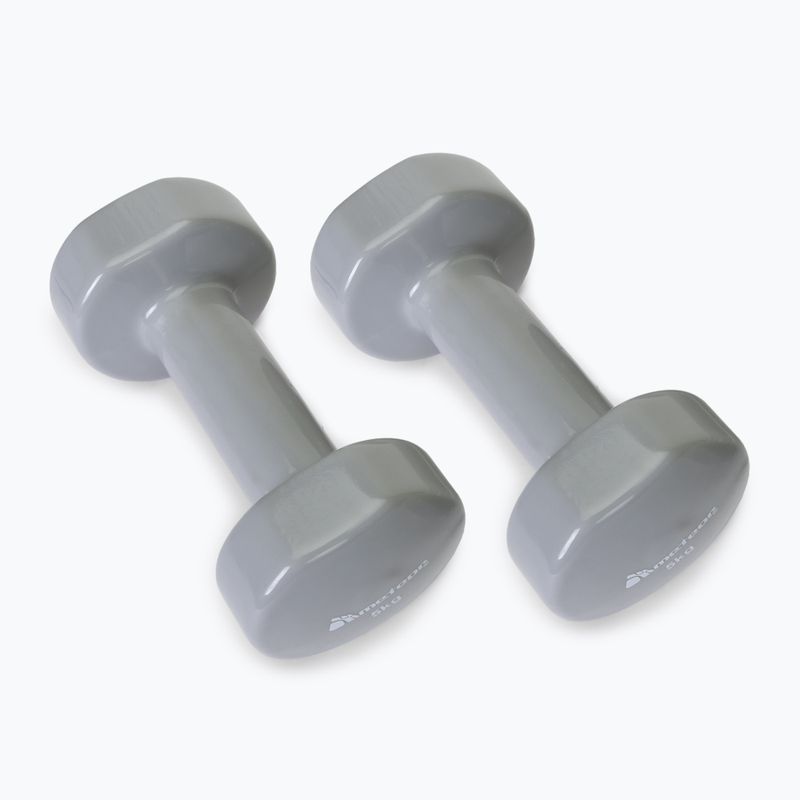Haltere Meteor 2 x 5 kg gri 30187 2