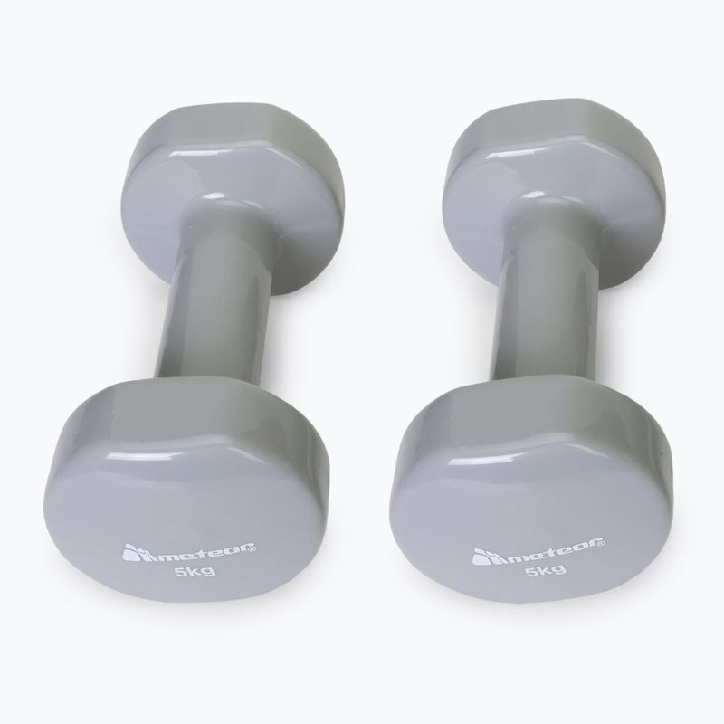 Haltere Meteor 2 x 5 kg gri 30187 3