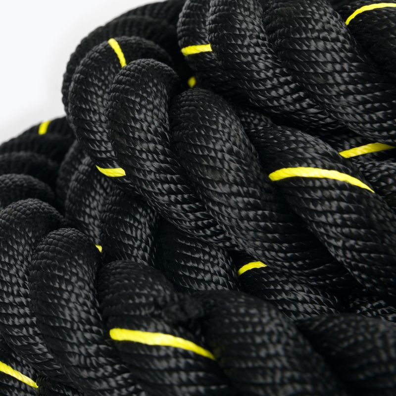 Corda de antrenament Meteor negru 30243 3