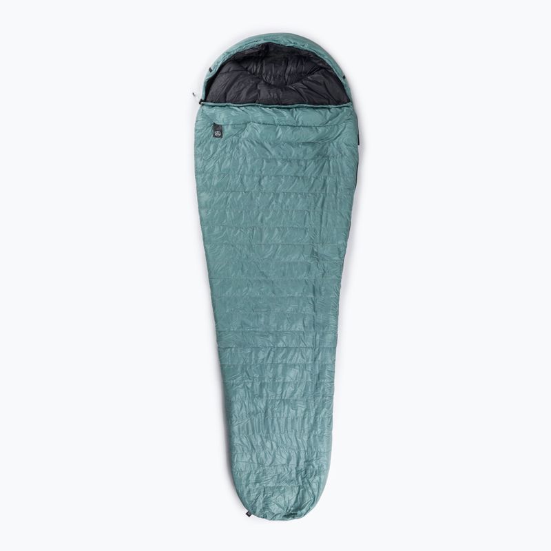 AURA Nom sac de dormit 200 stânga gri AU07085