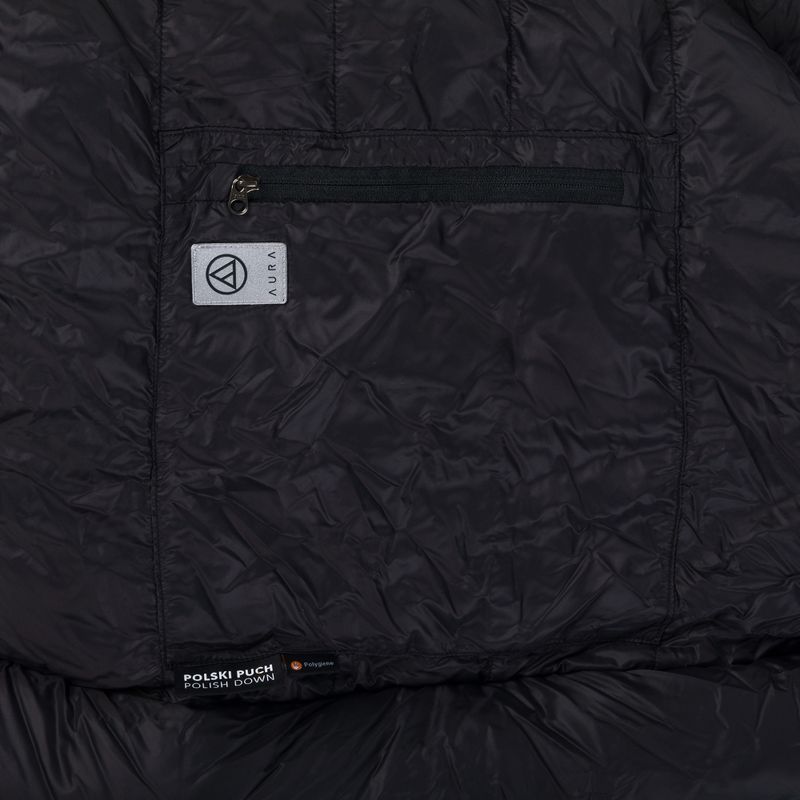 AURA Nom sac de dormit 200 stânga gri AU07085 7