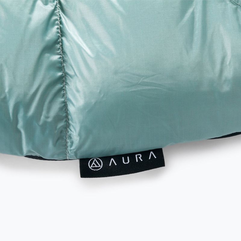 Sac de dormit AURA Nom 400 stânga gri AU07160 7