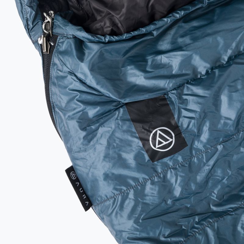 Sac de dormit AURA Nom 200 195 cm/dreapta din oțel 5