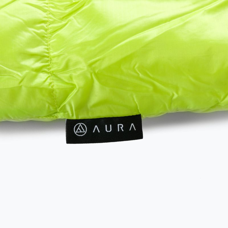 Sac de dormit AURA AR 300 195 cm, verde lime 8
