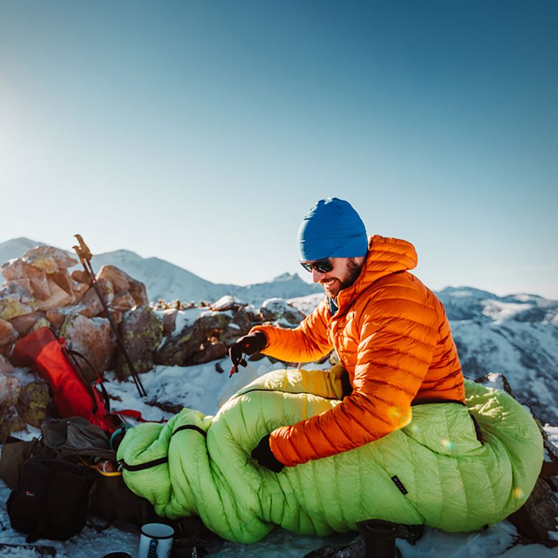 Sac de dormit AURA AR 600 195 cm, verde lime 16