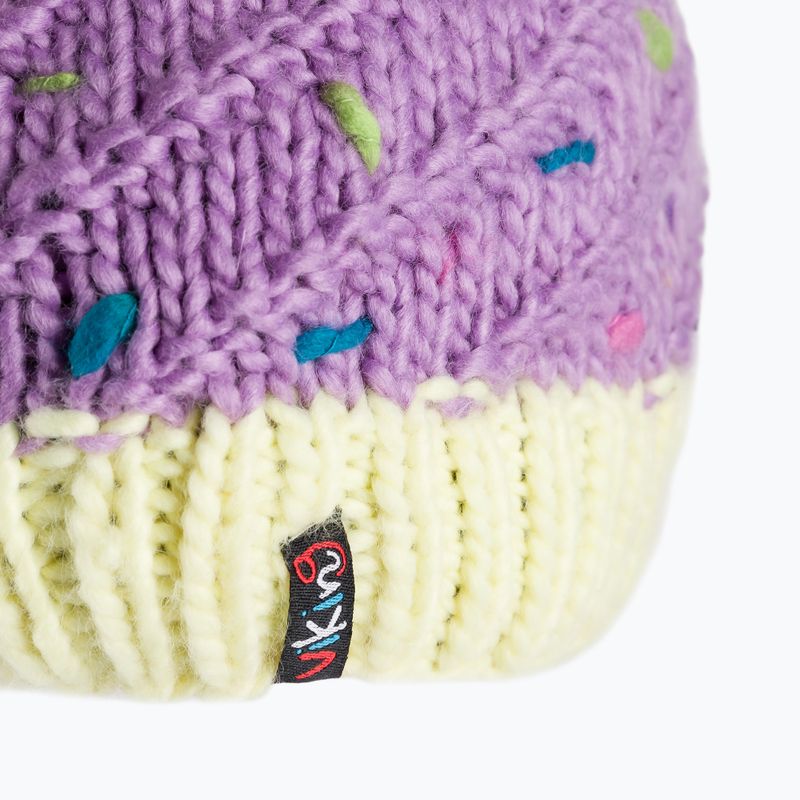 Căciulă de schi pentru copii Viking Cupcake, mov, 201/19/2244 3