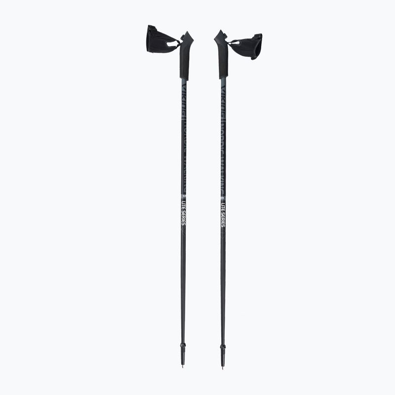 Viking Lite Pro 08 Nordic Walking stâlpi negru-gri 650/21/4563/08/105