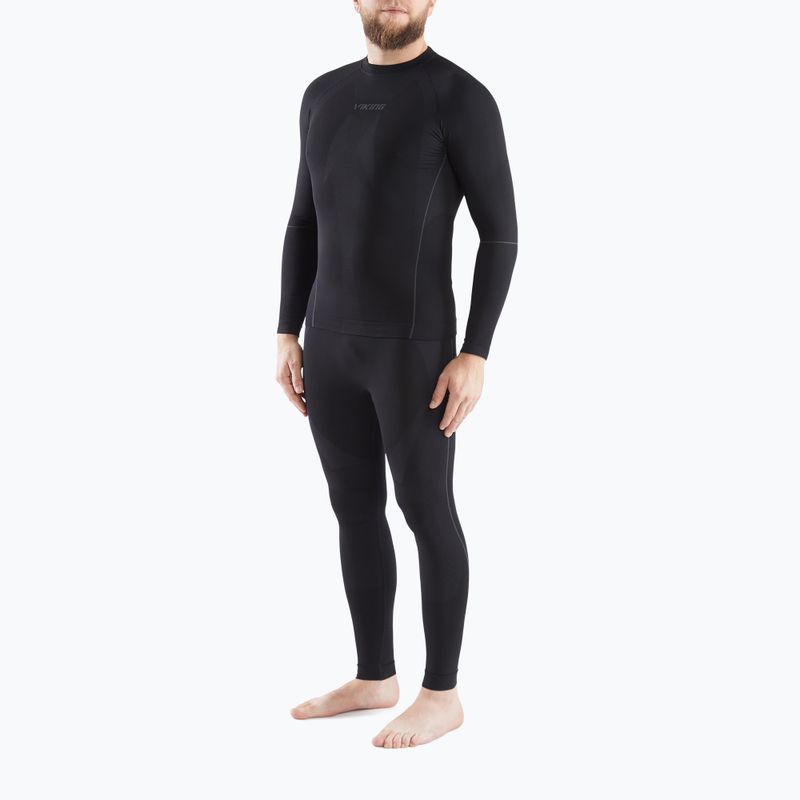 Tricou termic pentru bărbați Viking Eiger, negru, 500/21/2081 2