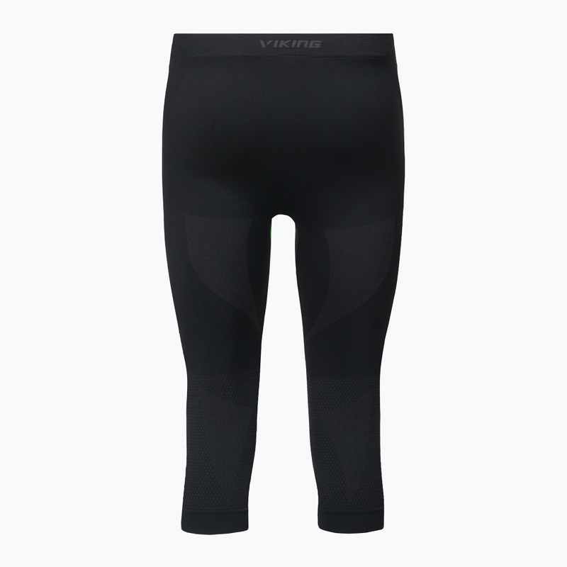 Pantaloni termici pentru bărbați Viking Eiger 3/4 negru 500/21/2085 5