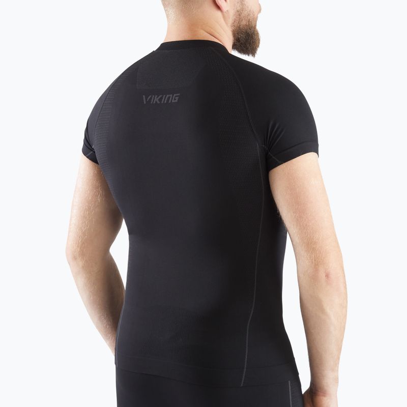 Tricou termic pentru bărbați Viking Eiger negru 500/21/2083 2