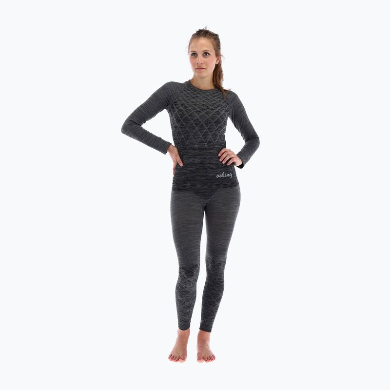 Bluză termoactivă pentru femei Viking Petra Bamboo, gri, 500/22/5323 4