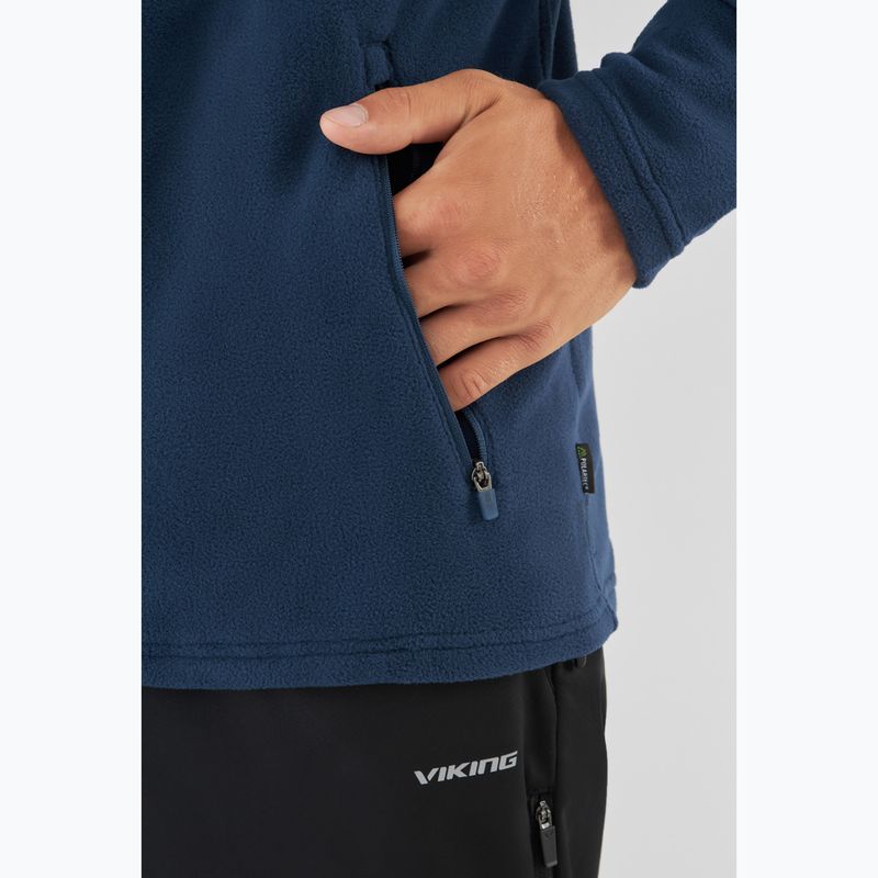 Bluză fleece pentru bărbați Viking Tesero navy 7