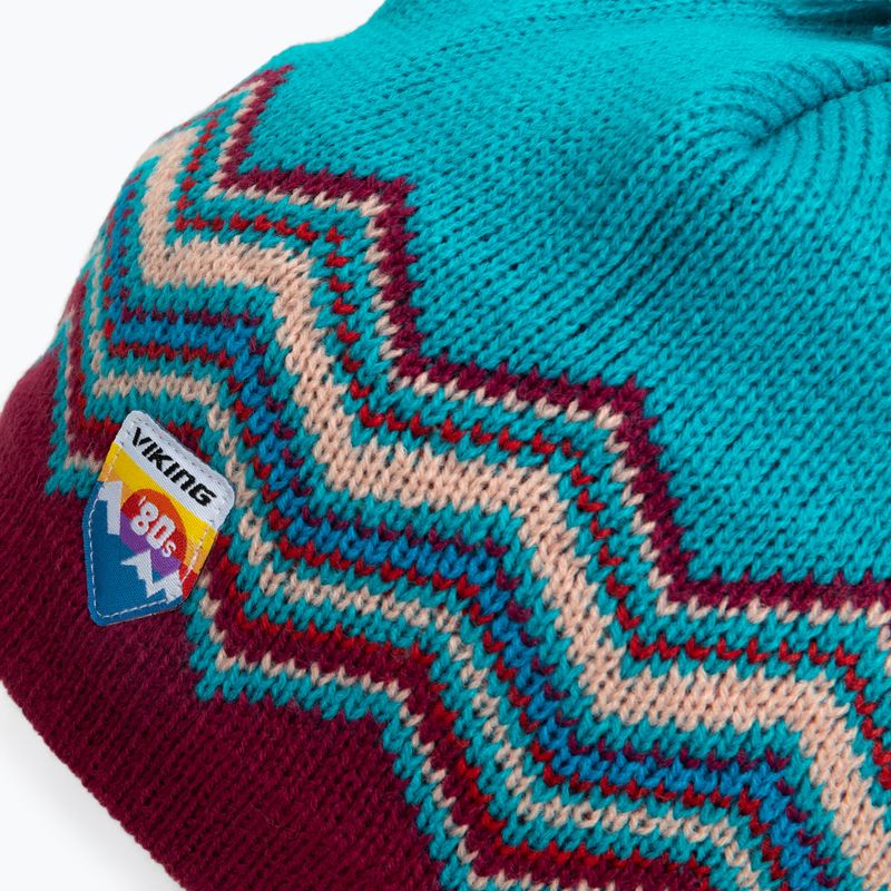 Șapcă de schi albastru Viking Maniac 210/24/8754 3