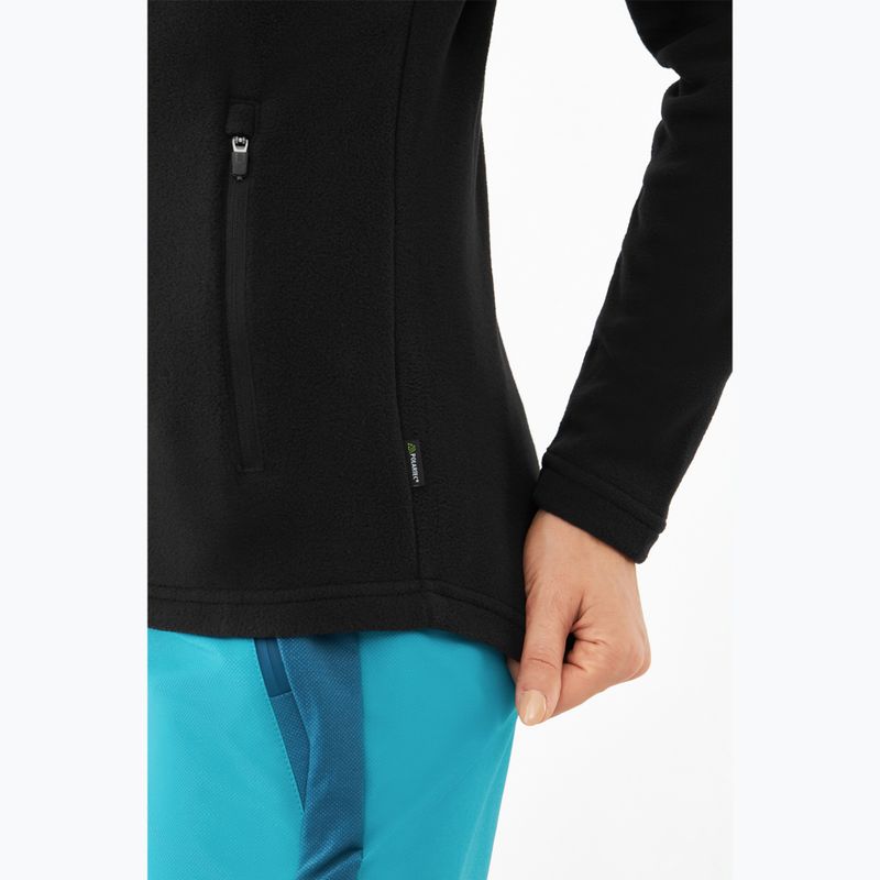 Bluză fleece pentru femei Viking Tesero black 8