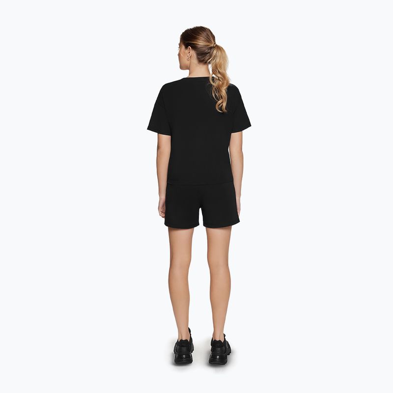 Tricou de antrenament pentru femei Cardio Bunny Bright black 3