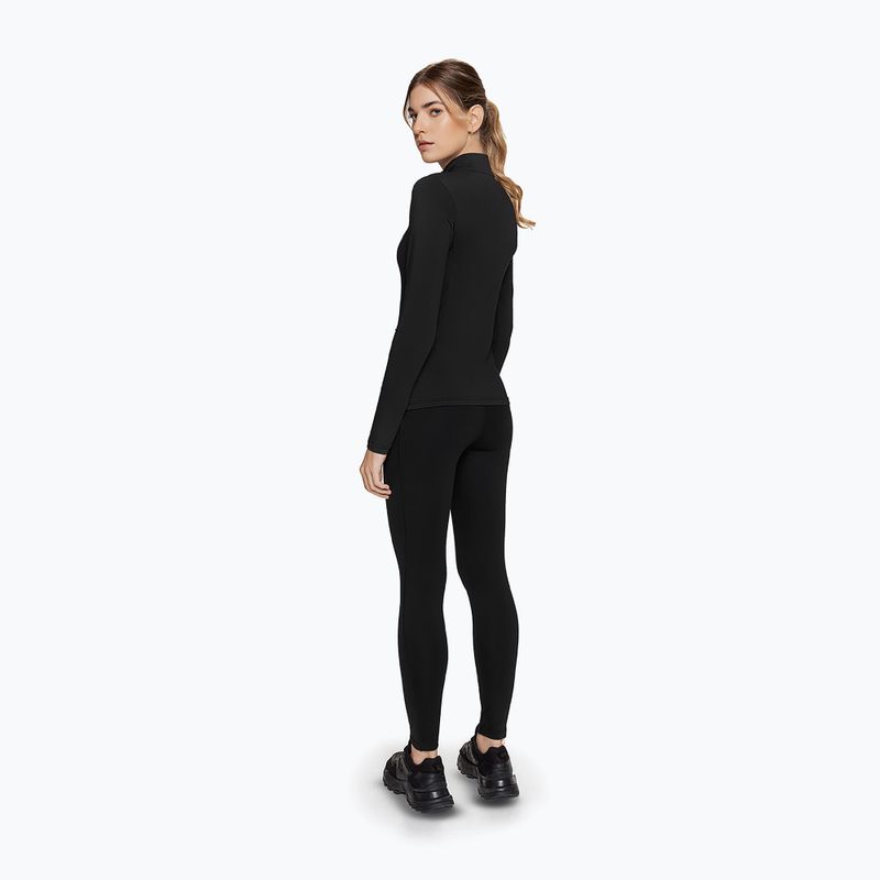 Longsleeve de antrenament pentru femei Cardio Bunny Stormy black 4