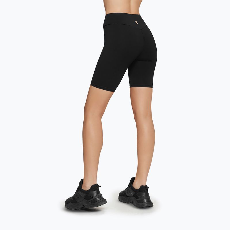 Pantaloni scurți de antrenament pentru femei Cardio Bunny Sun black 3