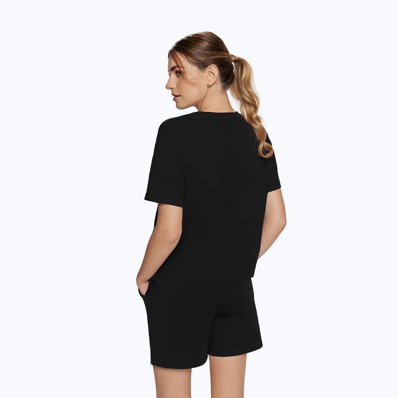 Pantaloni scurți de antrenament pentru femei Cardio Bunny Muggy black 6