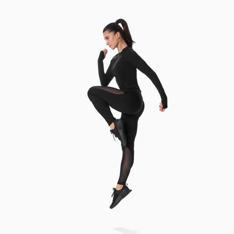 Longsleeve de antrenament pentru femei Cardio Bunny  black 4