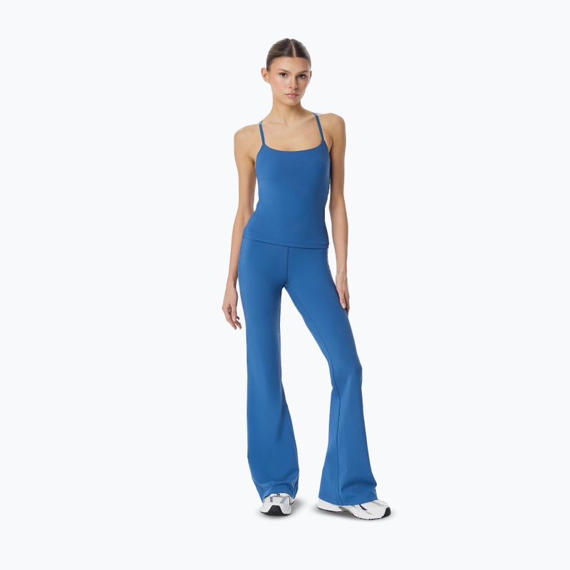 Tricou de antrenament pentru femei Cardio Bunny With Built-in Blue Bra 4