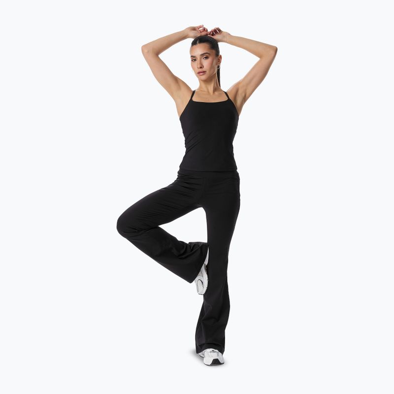 Colanți de antrenament pentru femei Cardio Bunny Flare black 2