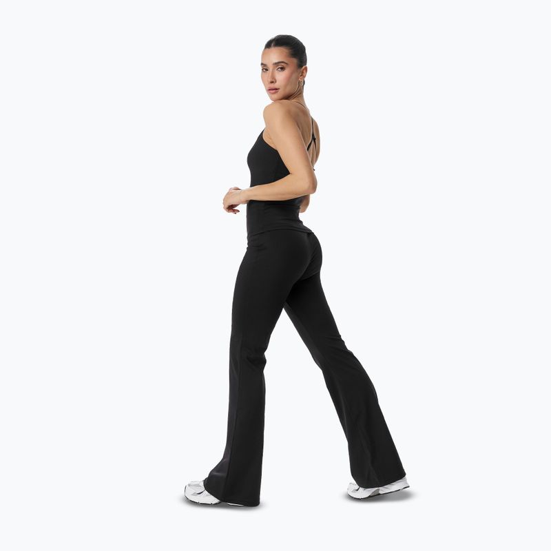 Colanți de antrenament pentru femei Cardio Bunny Flare black 4