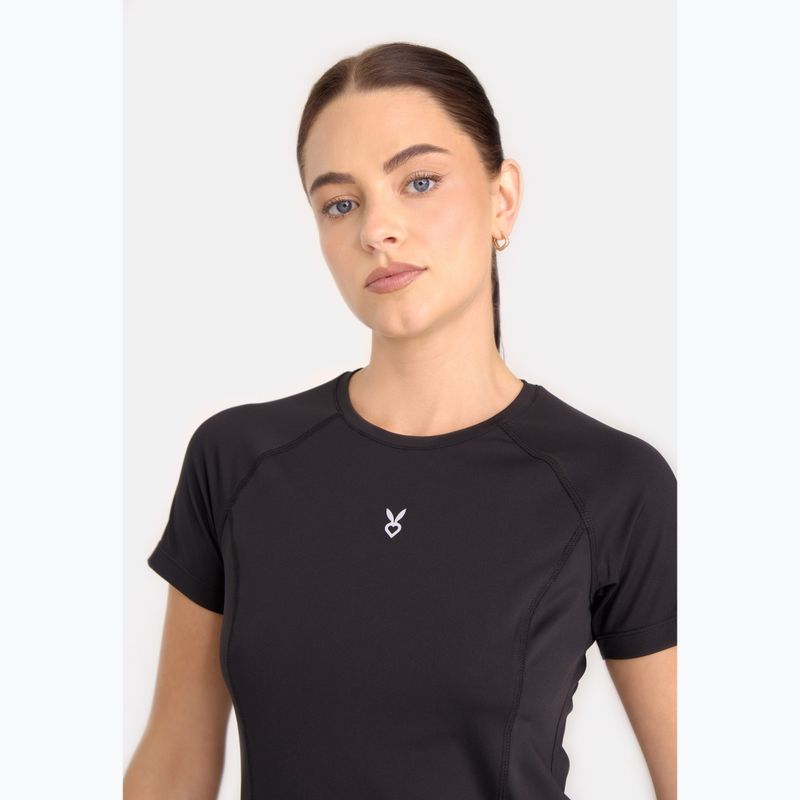 Tricou de antrenament pentru femei Cardio Bunny HCB-425 Active black 5
