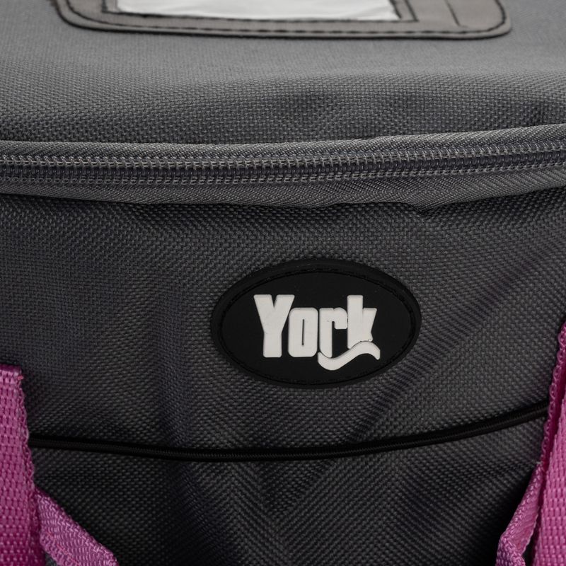 Geantă pentru accesorii de echitație York, cu încuietoare gri lila 280108 3