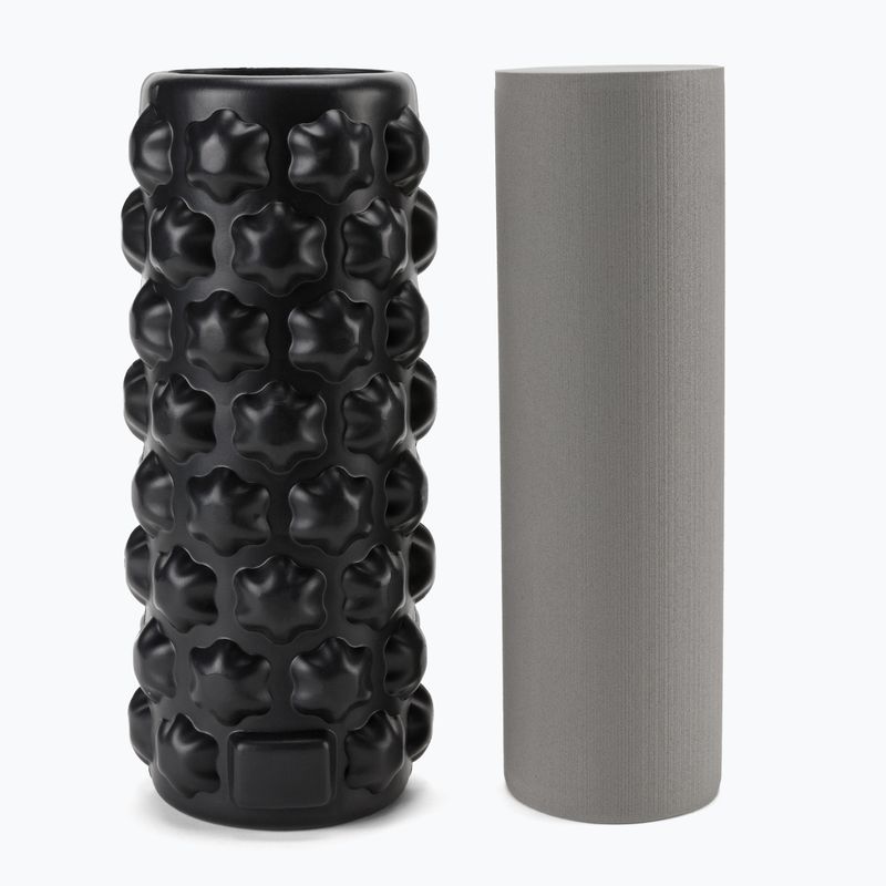 Rola de exerciții Spokey Roll 2în1 neagră 838333 3