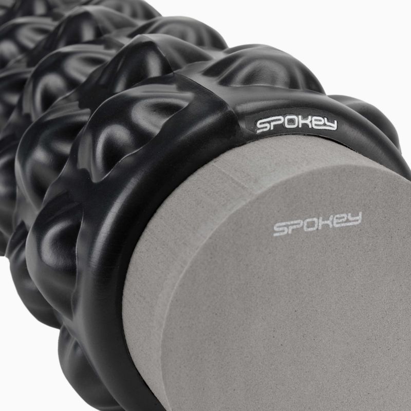 Rola de exerciții Spokey Roll 2în1 neagră 838333 4