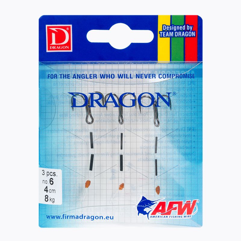 Dragon V-Lures Sandpiper momeală cu mulineta 3 buc negru PDF-51-006-0804