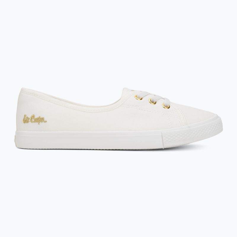 Încălțăminte pentru femei Lee Cooper LCW-26-02-4045LA white/gold 2