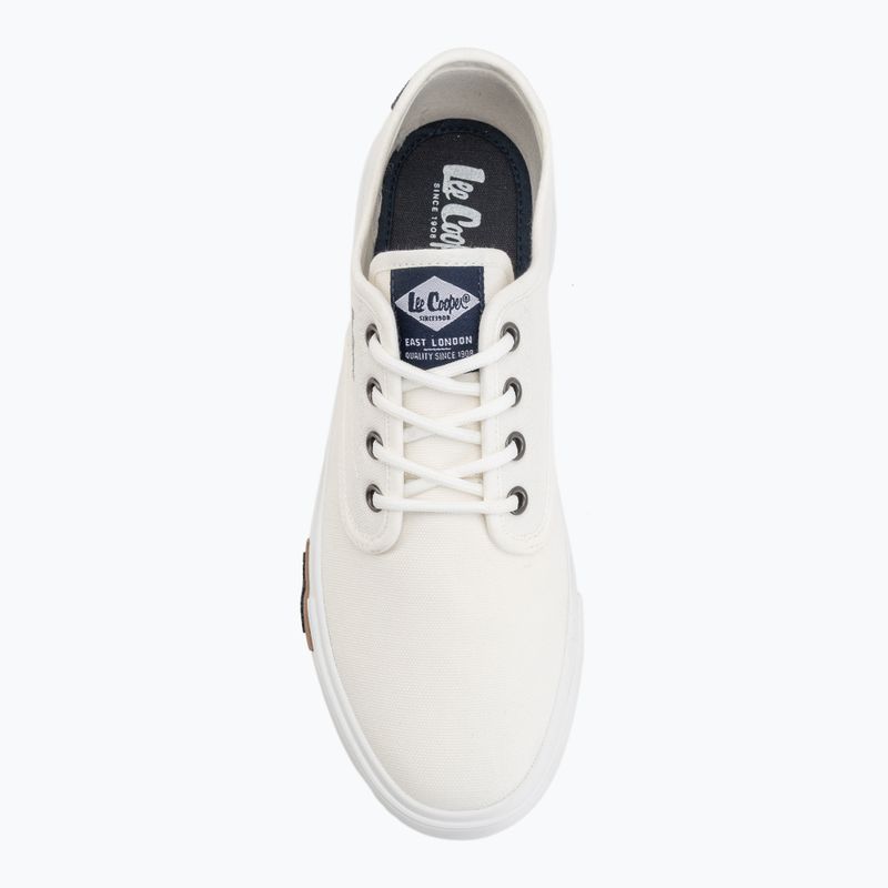 Încălțăminte pentru bărbați Lee Cooper LCW-26-02-4086MC white 5
