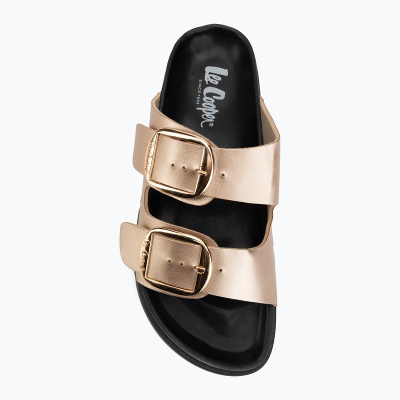 Papuci pentru femei Lee Cooper LCW-26-35-4462LA gold 5