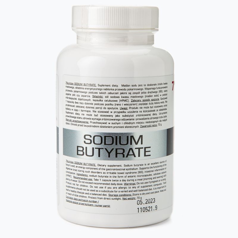 Butirat de sodiu 580mg 7Nutrition suport intestinal 100 capsule 7Nu000416 2
