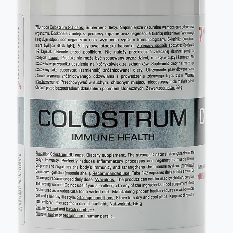 Colostru 600mg 7Nutrition sistem imunitar 90 capsule 7Nu000434 3