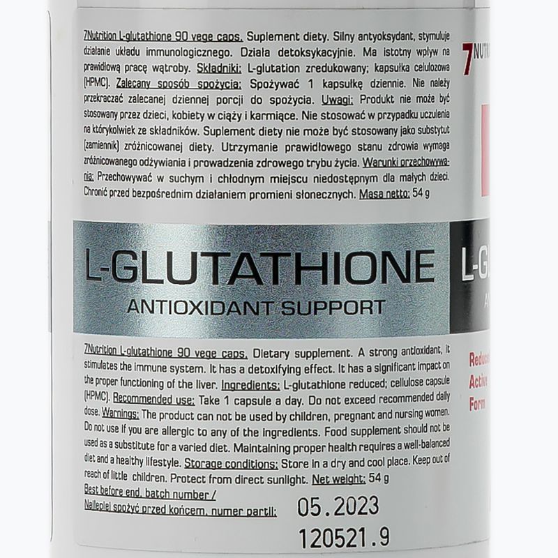 L-Glutation 7Nutrition antioxidant 90 capsule 7Nu000466 2