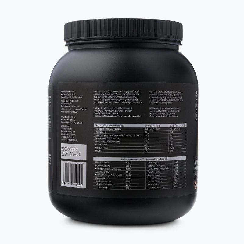 Proteină din zer Raw Nutrition 900g vanilie WPC-59016 3