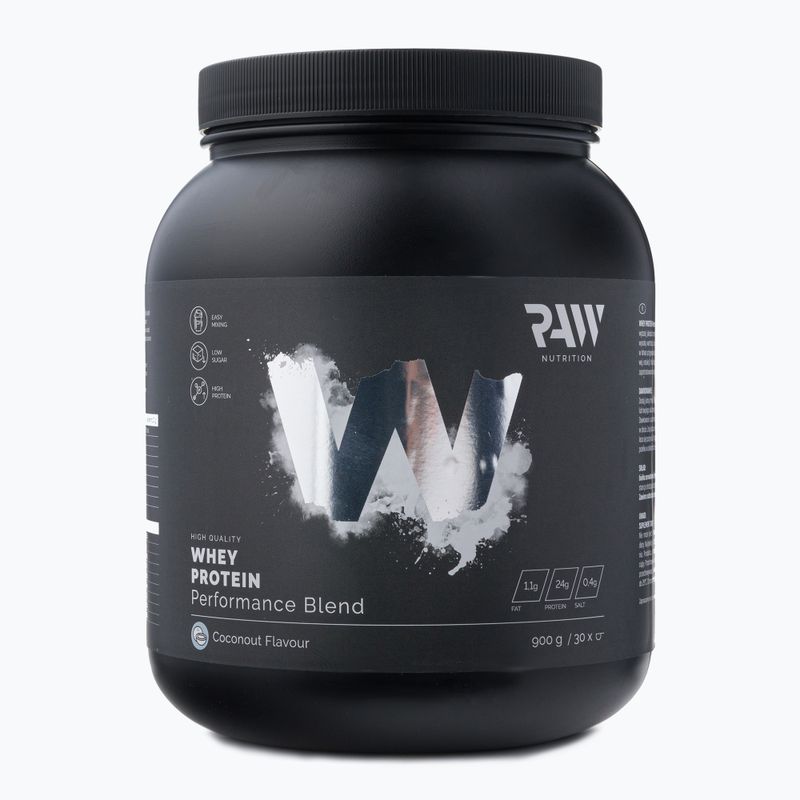 Proteină din zer Raw Nutrition 900g nucă de cocos WPC-59016