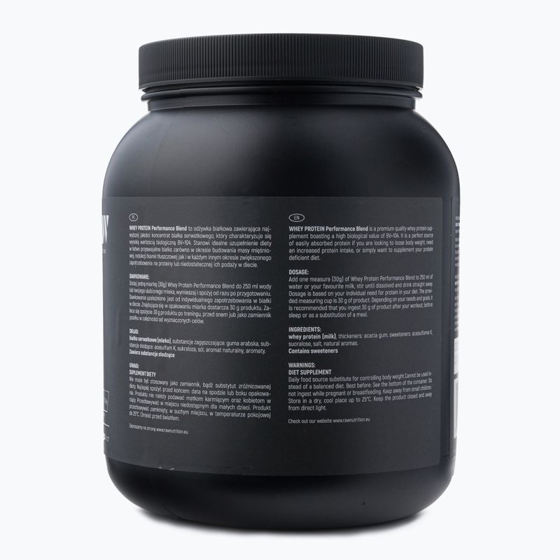 Proteină din zer Raw Nutrition 900g nucă de cocos WPC-59016 2