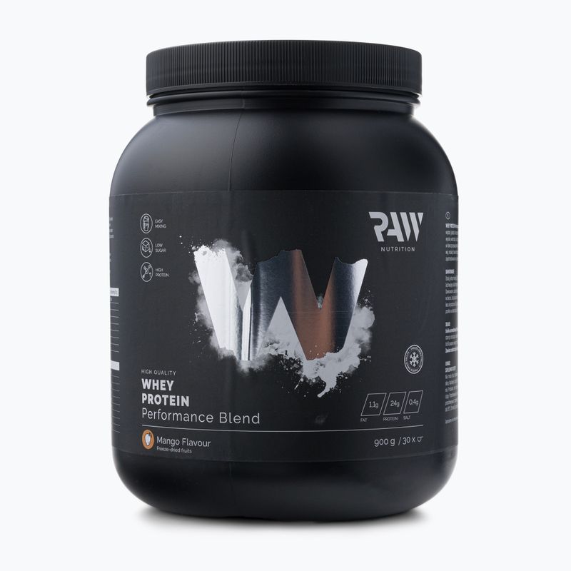 Proteină din zer Raw Nutrition 900g mango WPC-59016
