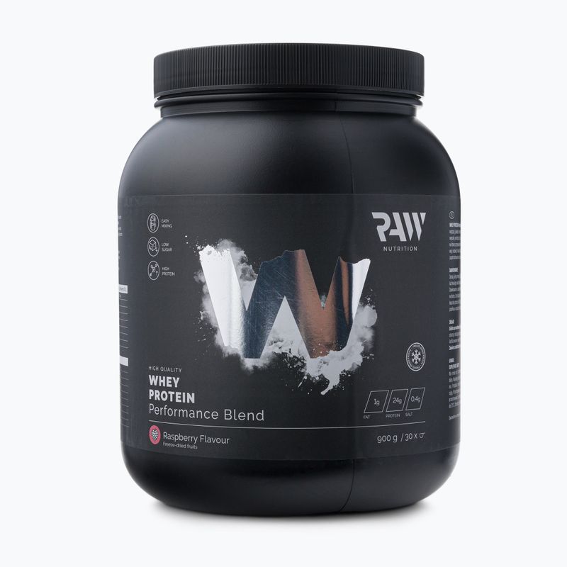 Proteină din zer Raw Nutrition 900g zmeură WPC-59016